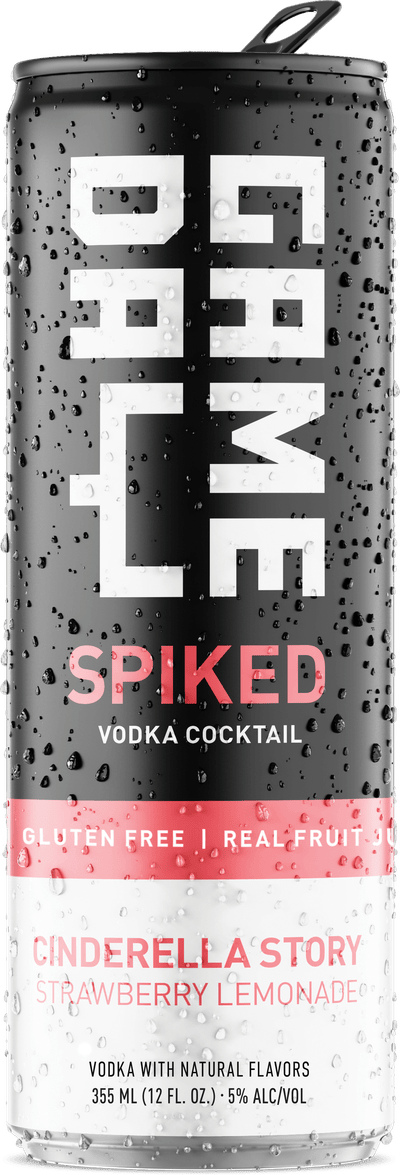 GameDay Spiked Cinderella Story strawberry lemonade can
